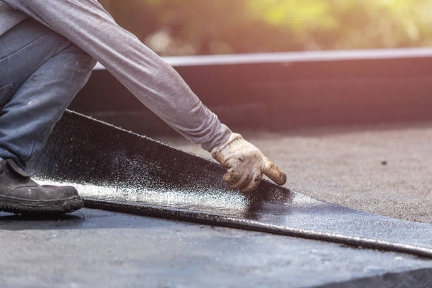 Professional Foundation Crack Repair technician working in Bloomington, IL